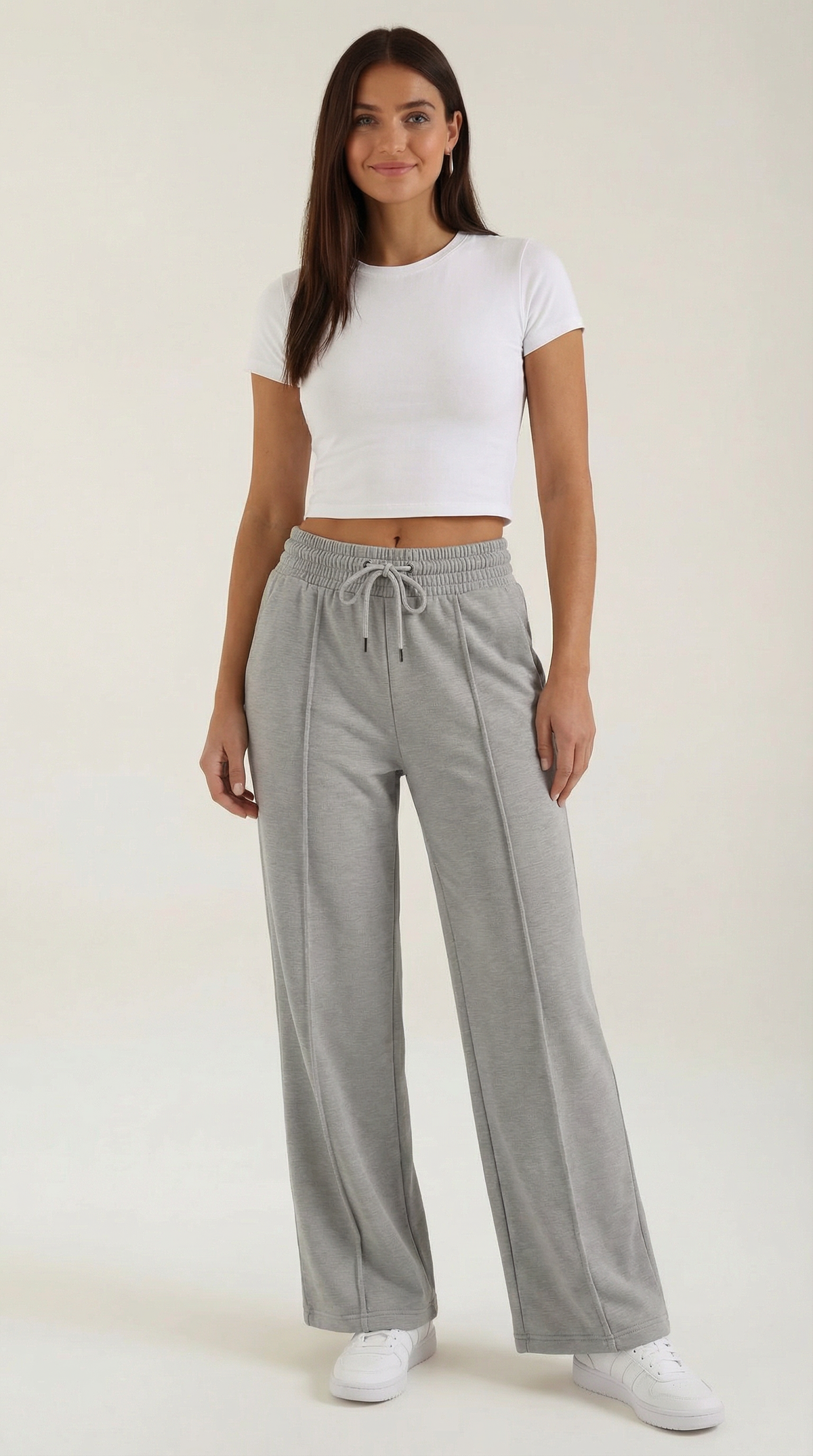 Virginia Pantalones de Chándal de Pierna Ancha