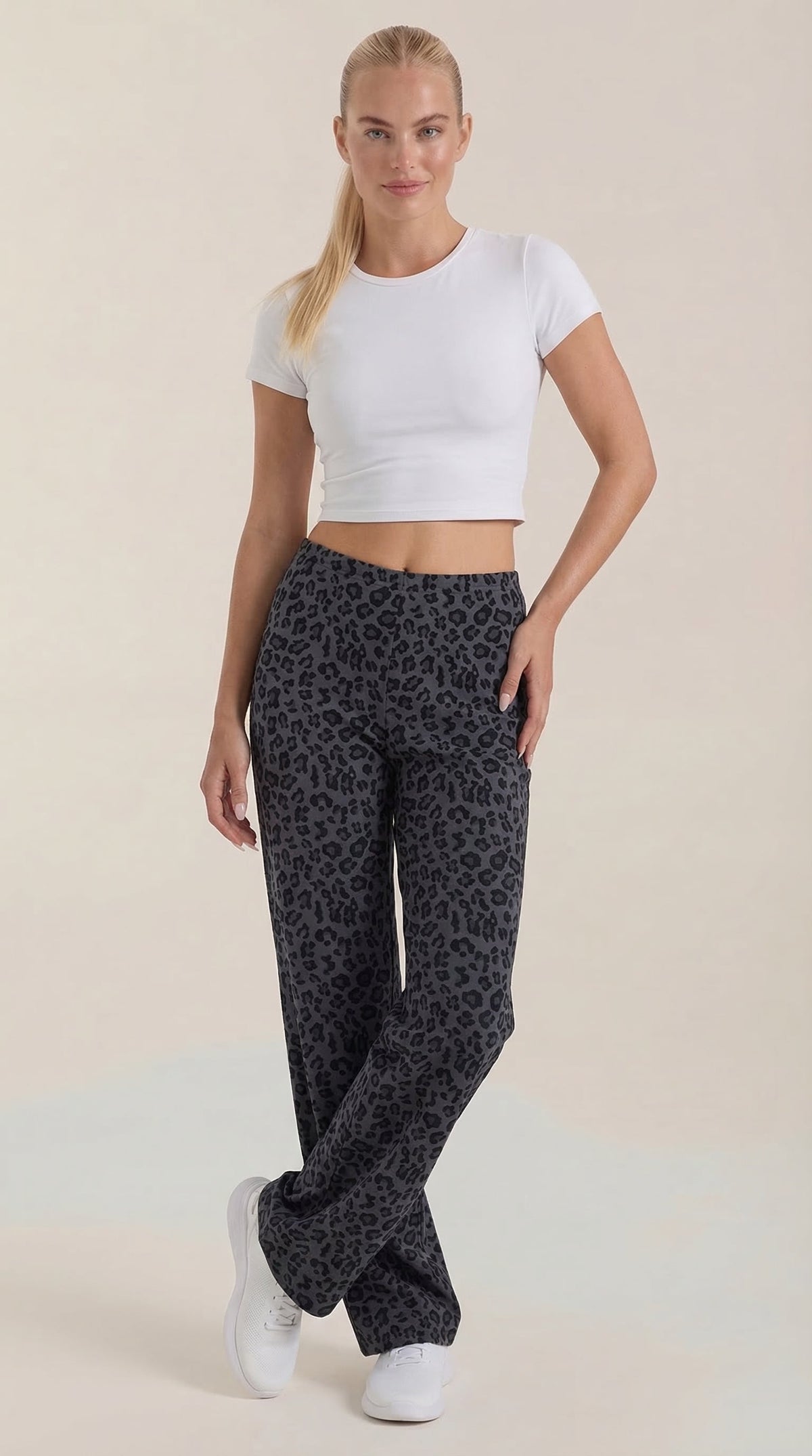 Pantalón Cleo - Estampado leopardo