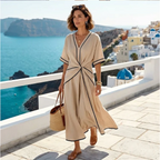 SANTORINI™ | VESTIDO ELEGANTE PRIMAVERAL